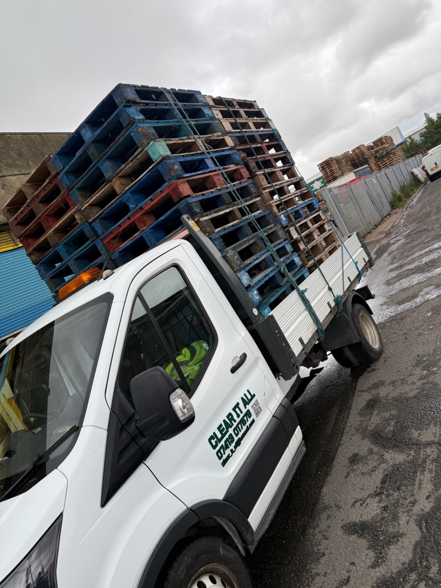 CLEAR IT ALL truck loaded for clearance